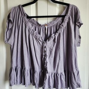 Free people off the shoulder top